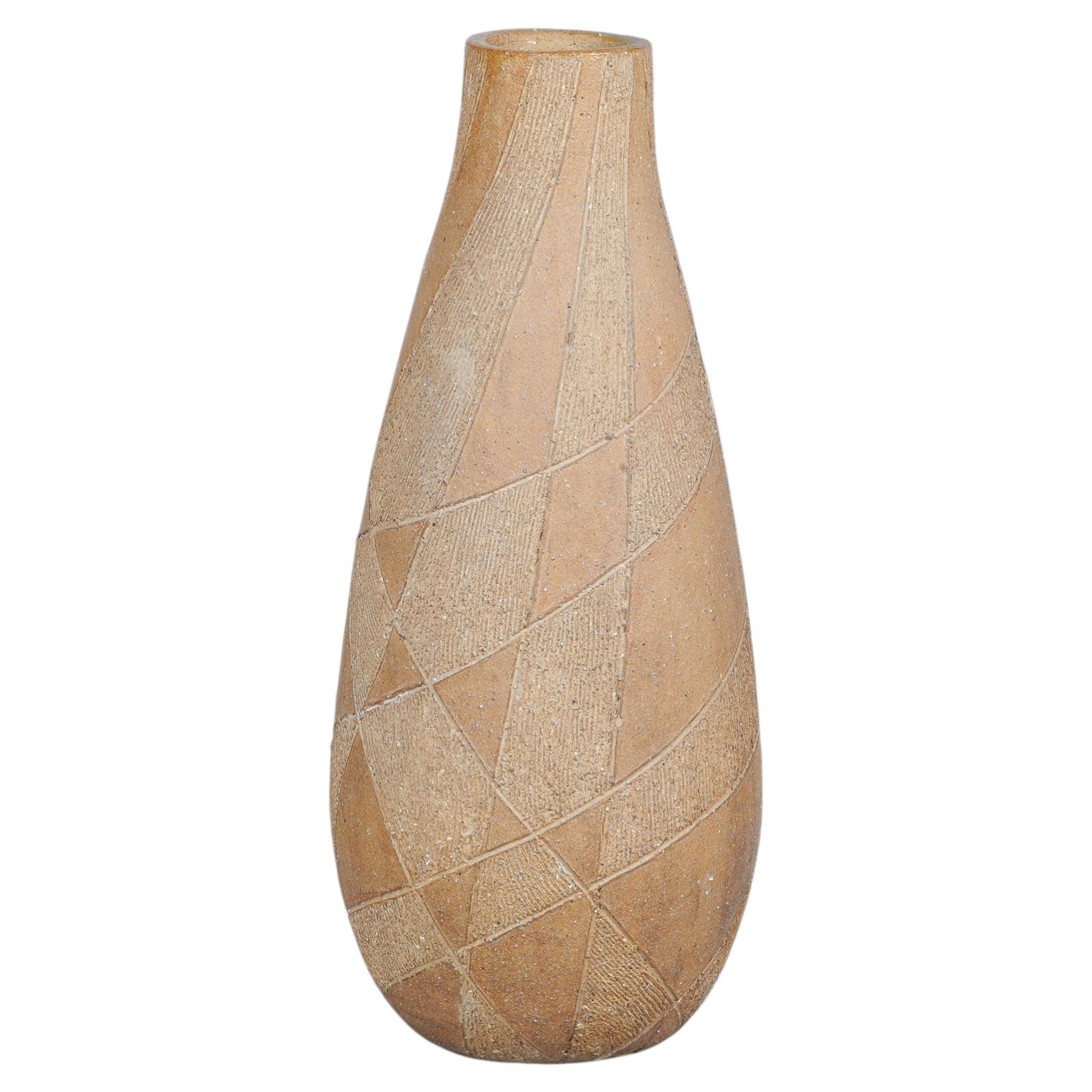 Original Mid-Century Vase, Ceramic, Well-Preserved Condition, Czech, 1950s