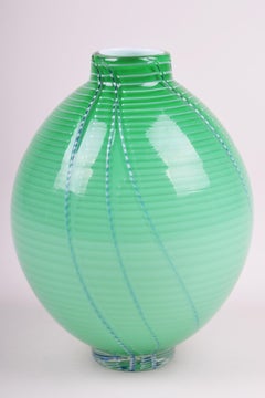 Original Mid-Century Vase, Glass, Well-Preserved Condition, Czech, 1960s