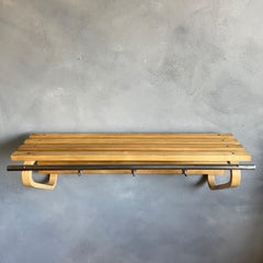 Original Midcentury Alvar Aalto Coat Rack / Shelf Stora Enso Building, Finland
