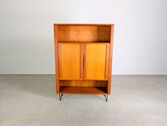 Original Midcentury Bücherregal Teak Schrank dänisch Vintage By Design