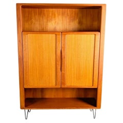 Original Midcentury Bücherregal Teak Schrank danish Vintage Design