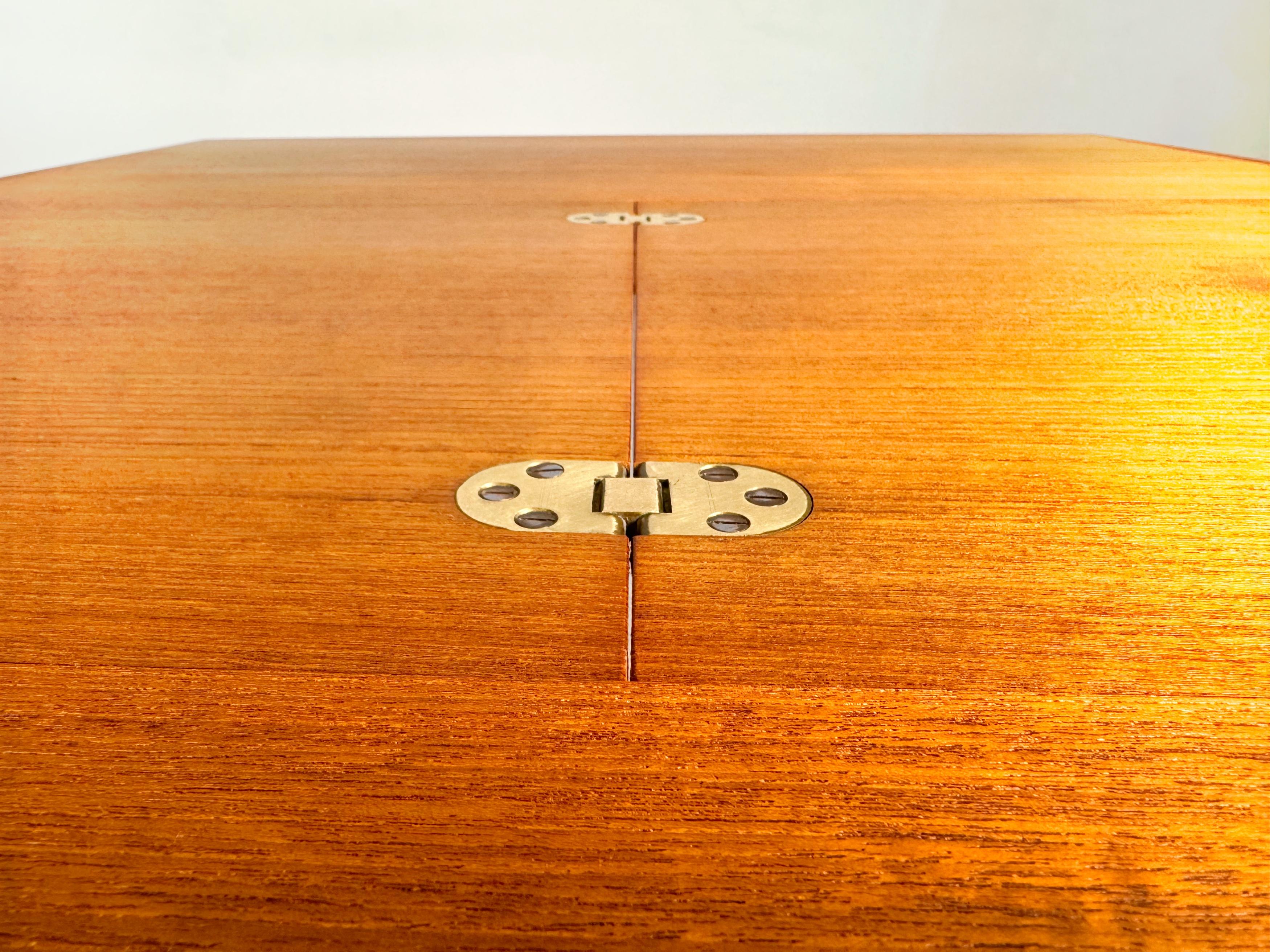Original Midcentury Carlsson & Co Esstisch Teak Vintage ausziehbar en vente 2