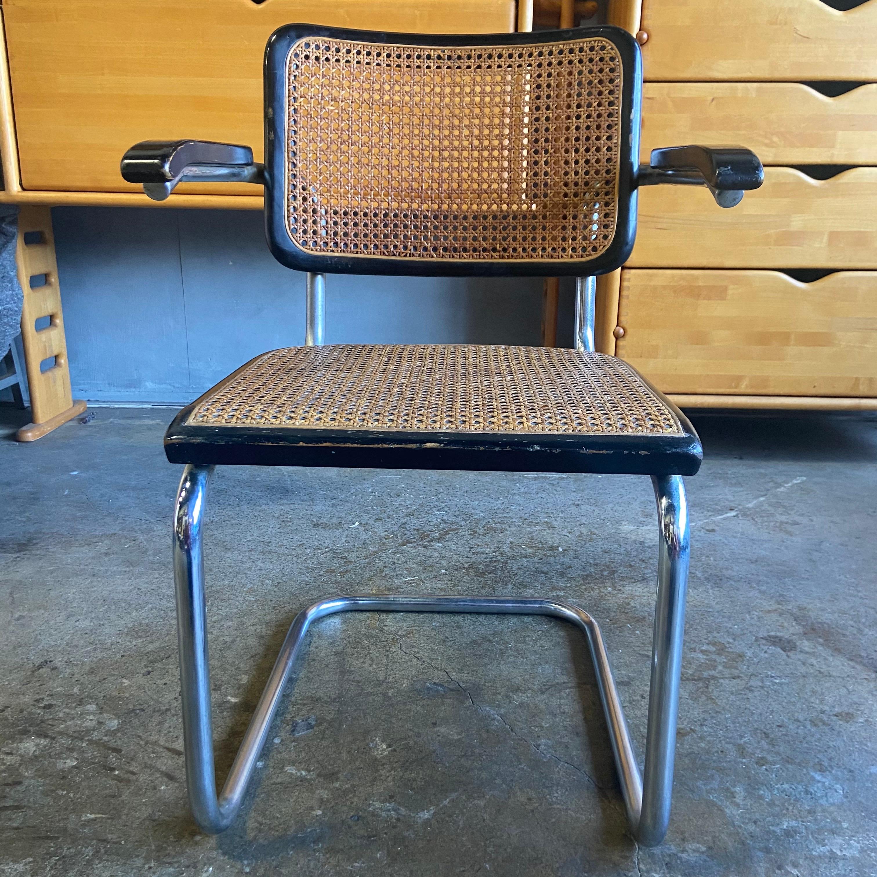 Steel Original Midcentury Cesca Chair by Thonet