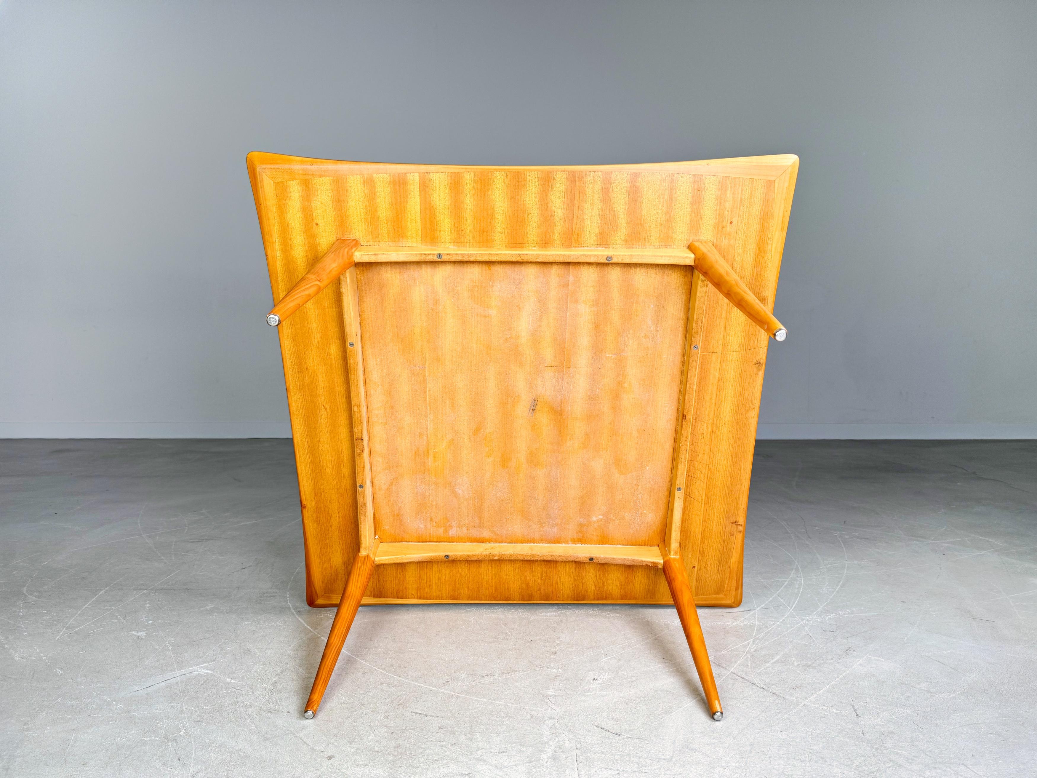 Original Midcentury Couchtisch skandinavisch Nusssbaum Vintage 1960 en vente 2