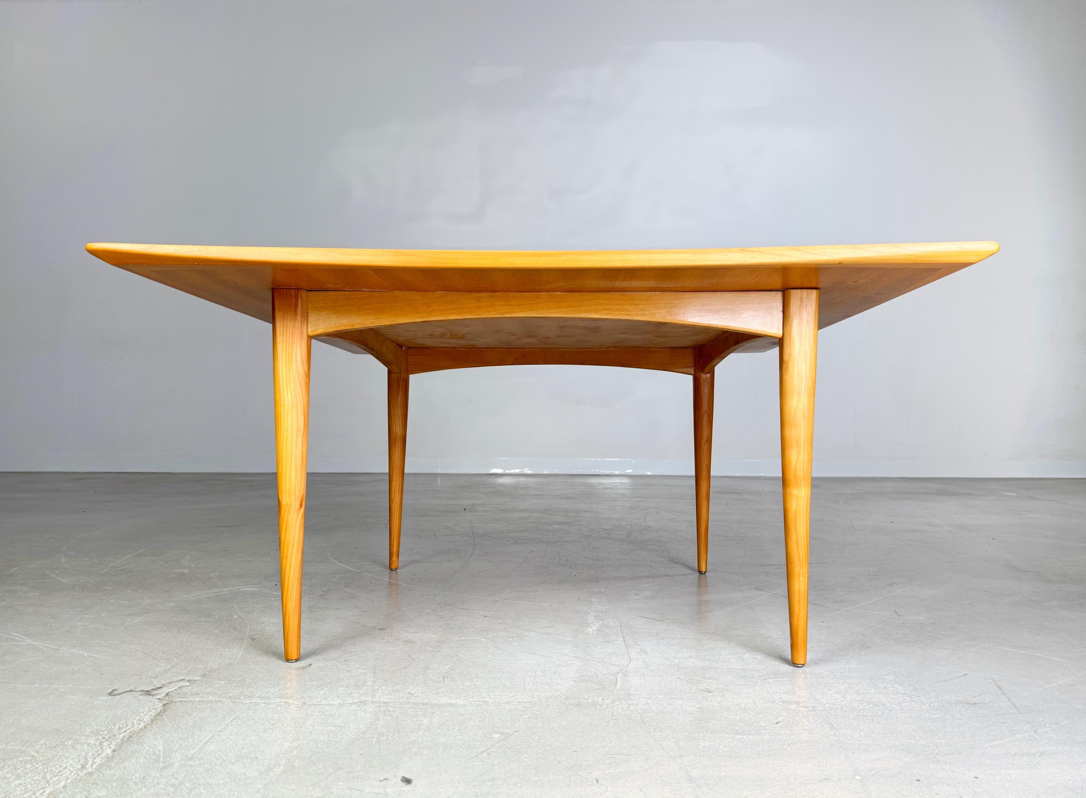 Fin du 20e siècle Original Midcentury Couchtisch skandinavisch Nusssbaum Vintage 1960 en vente