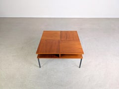 Couchtisch originale Midcentury Teak Metall Vintage danese 1970