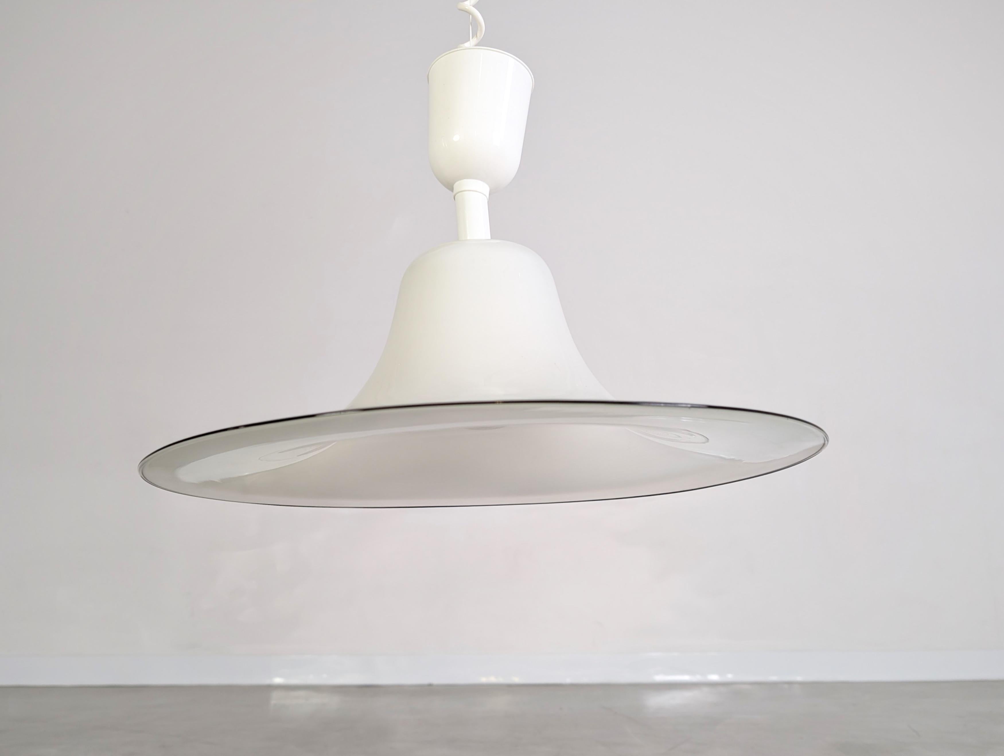 Mid-Century moderno Deckenleuchte originale del Medioevo Leucos Renato Toso Muranoglas in vendita