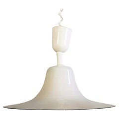Original Midcentury Deckenleuchte Leucos Renato Toso Muranoglas