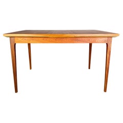 Original Midcentury Esstisch Lübke Teak 1960er ausziehbar Tisch