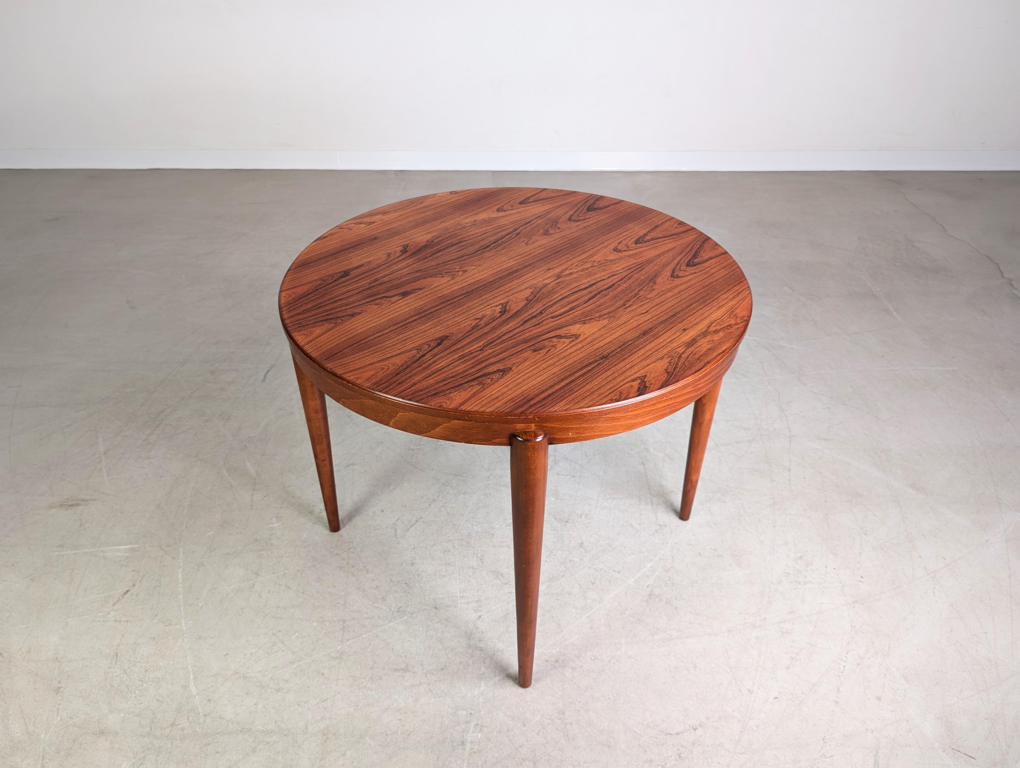 Metà XX secolo Esstisch originale Midcentury in teak 1960 design danese Vintage in vendita