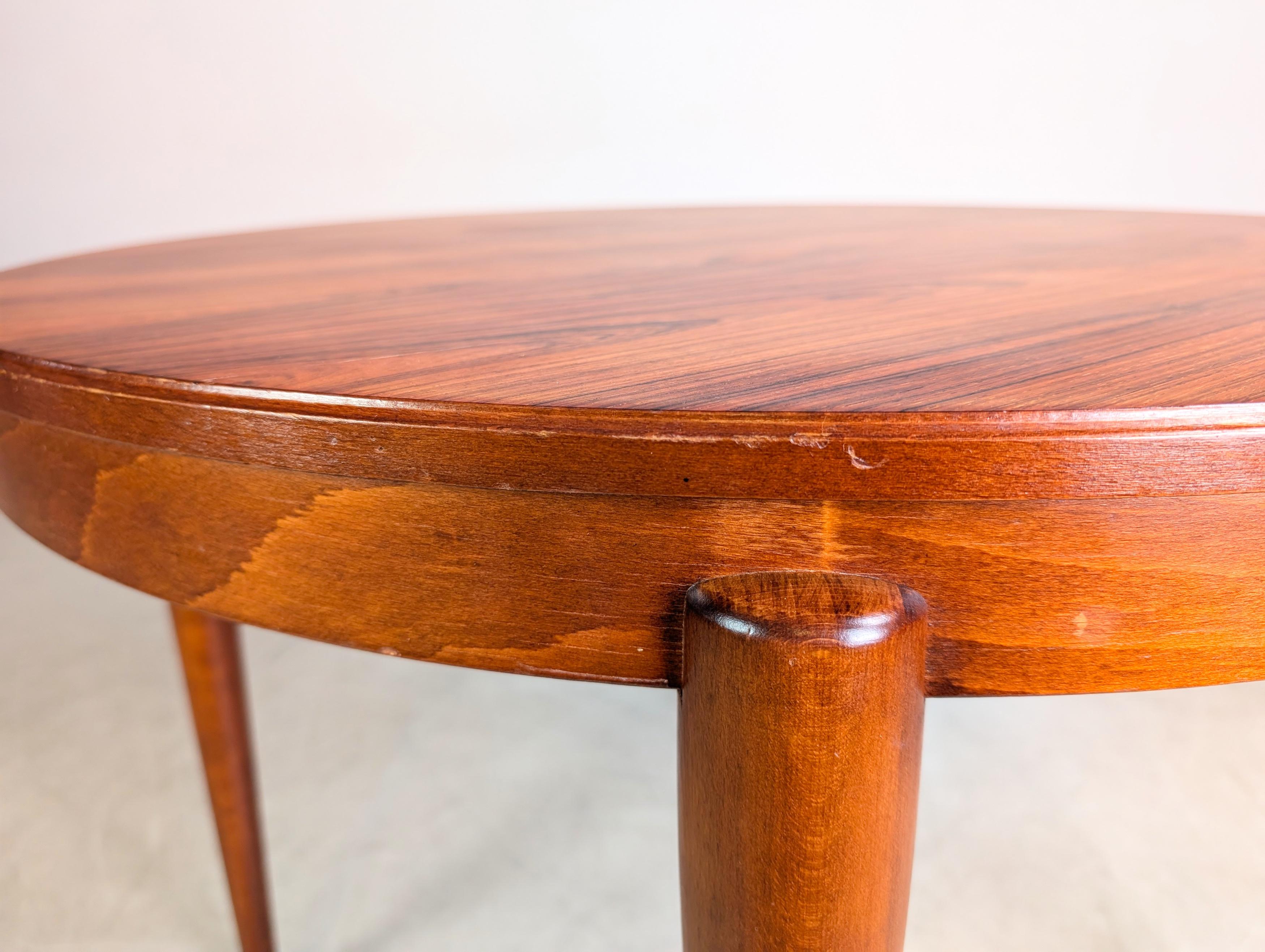 Teak Esstisch originale Midcentury in teak 1960 design danese Vintage in vendita