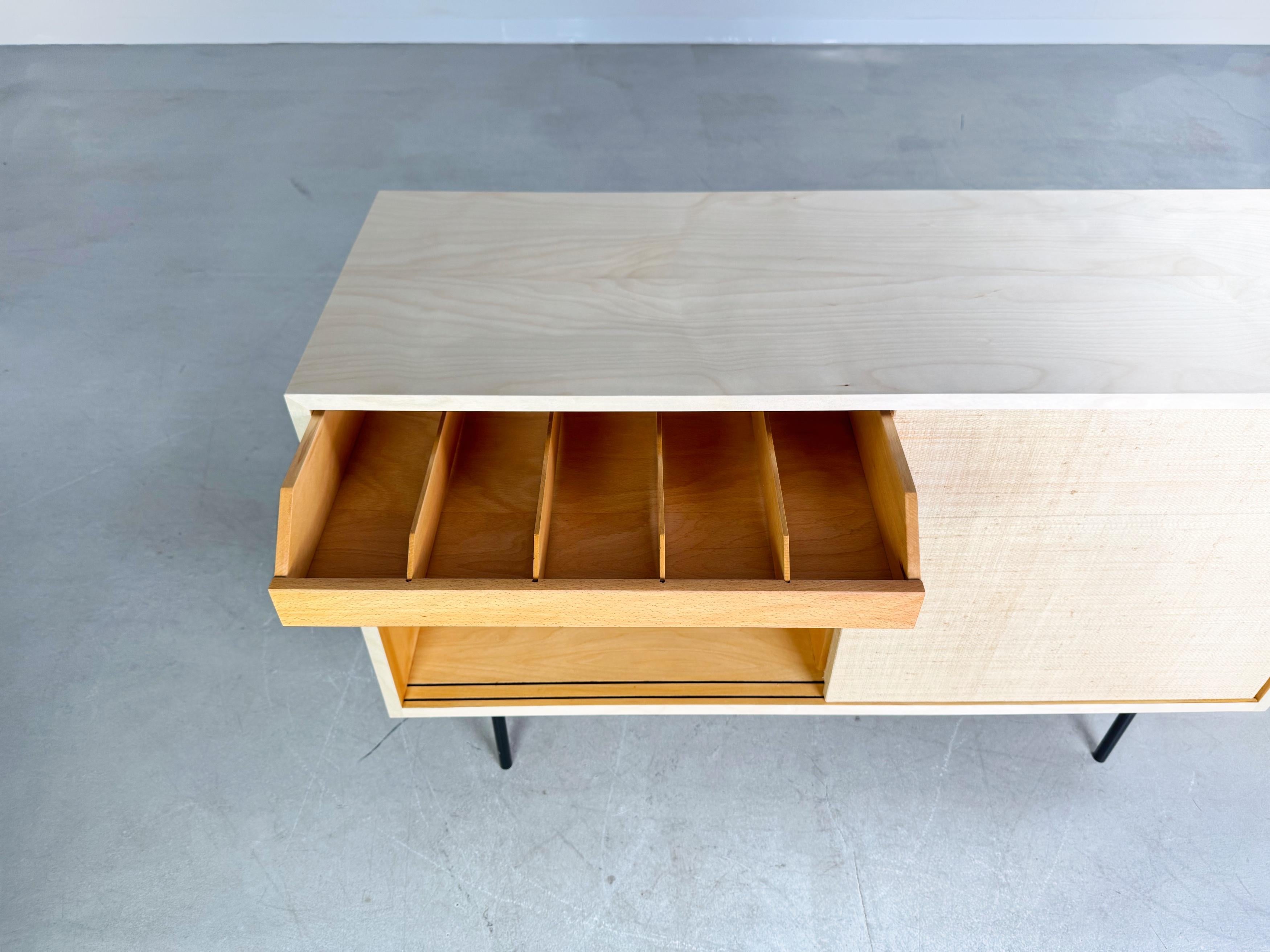 Mid-20th Century Original Midcentury Florence Knoll Sideboard 1950 Ahorn Knoll Intenational For Sale