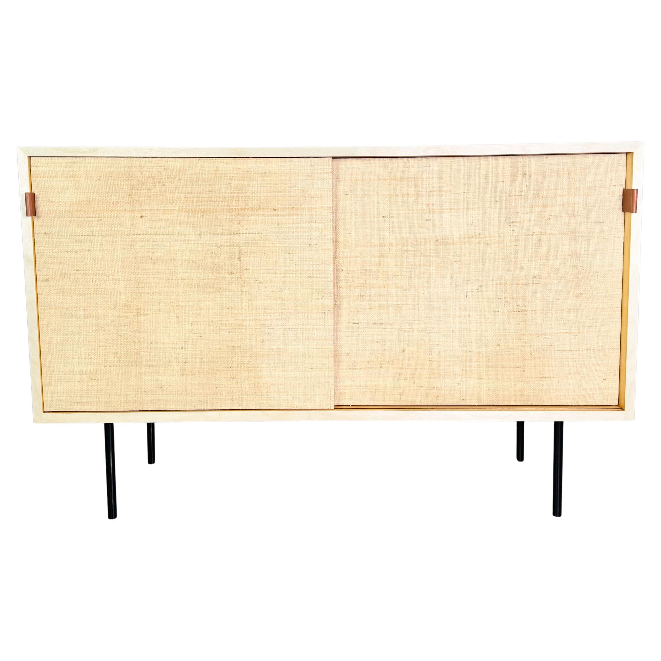 Enfilade Florence Knoll originale du milieu du siècle 1950 Ahorn Knoll Intenational