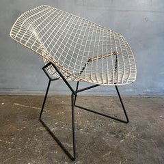 Original Midcentury Harry Bertoia Diamond Chair by Knoll