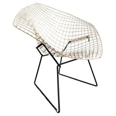 Original Midcentury Harry Bertoia Diamond Chair by Knoll
