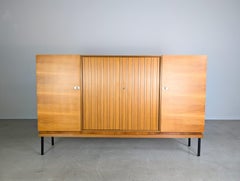 Original Midcentury Highboard Famöla Möbel Fama Nussbaum