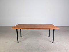 Original Midcentury höhenverstellbarer Couchtisch Esstisch Vintage By