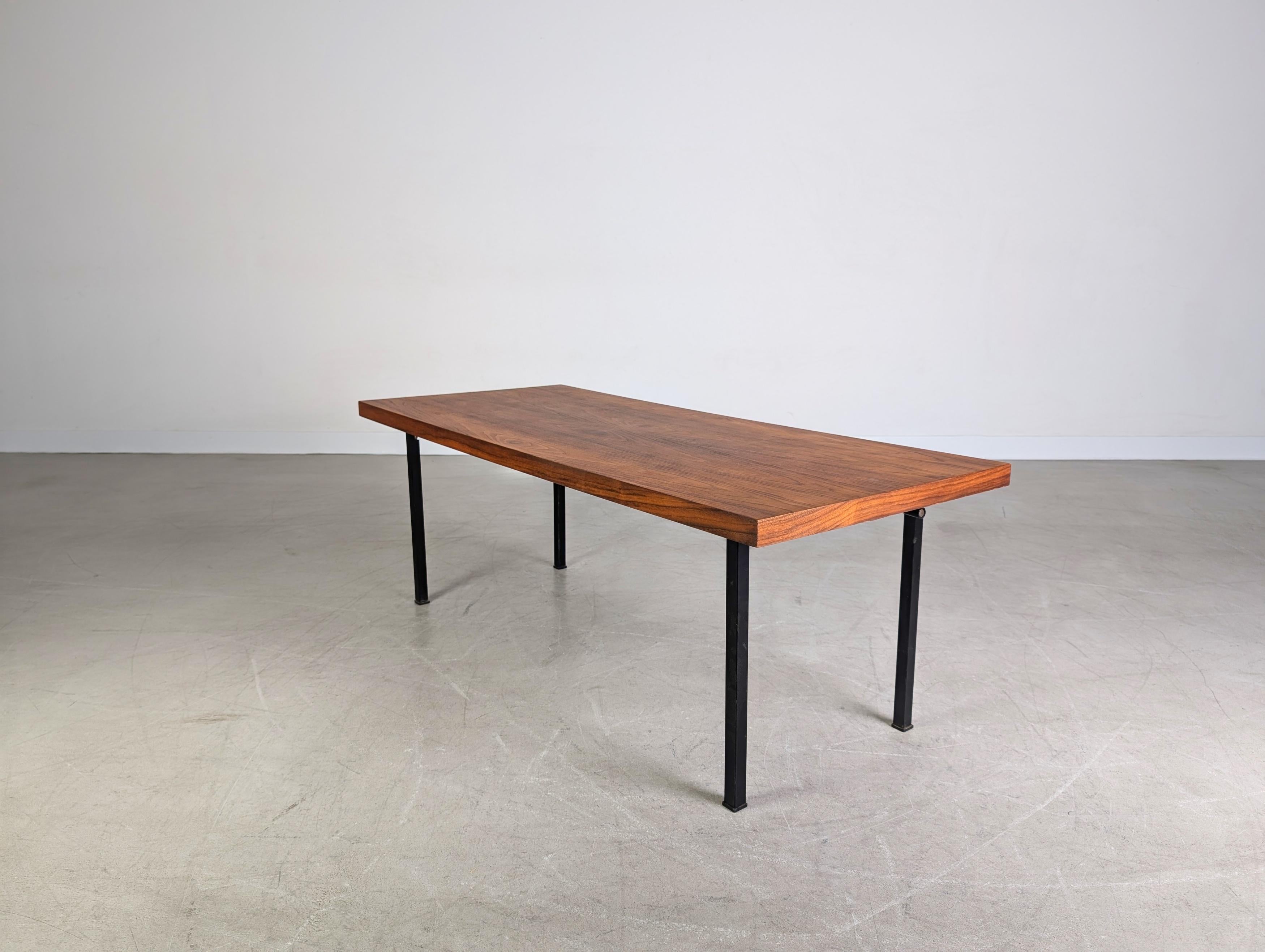 Sconosciuto Couchtisch Esstisch Vintage Originale Midcentury höhenverstellbarer in vendita