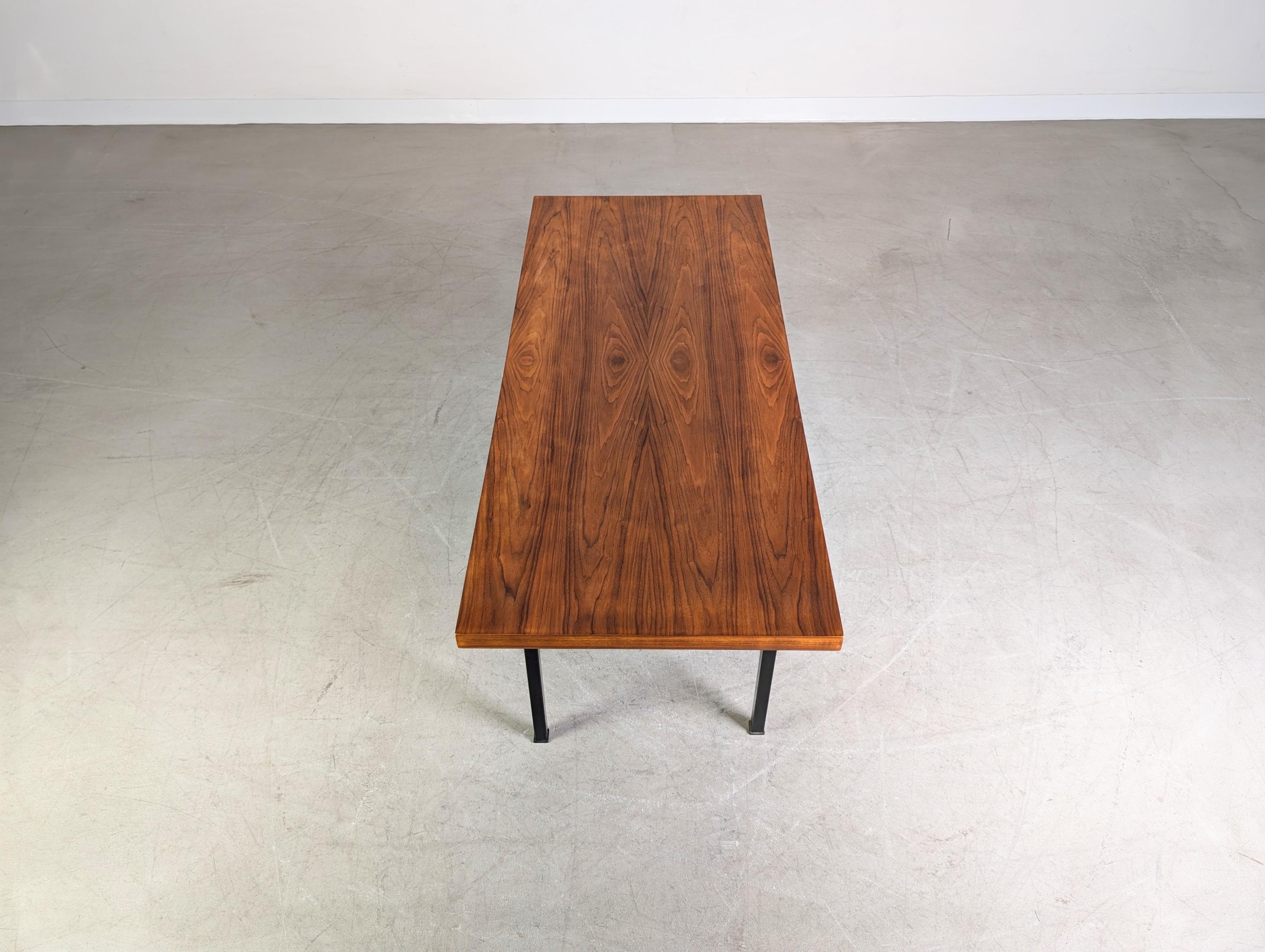 Metà XX secolo Couchtisch Esstisch Vintage Originale Midcentury höhenverstellbarer in vendita