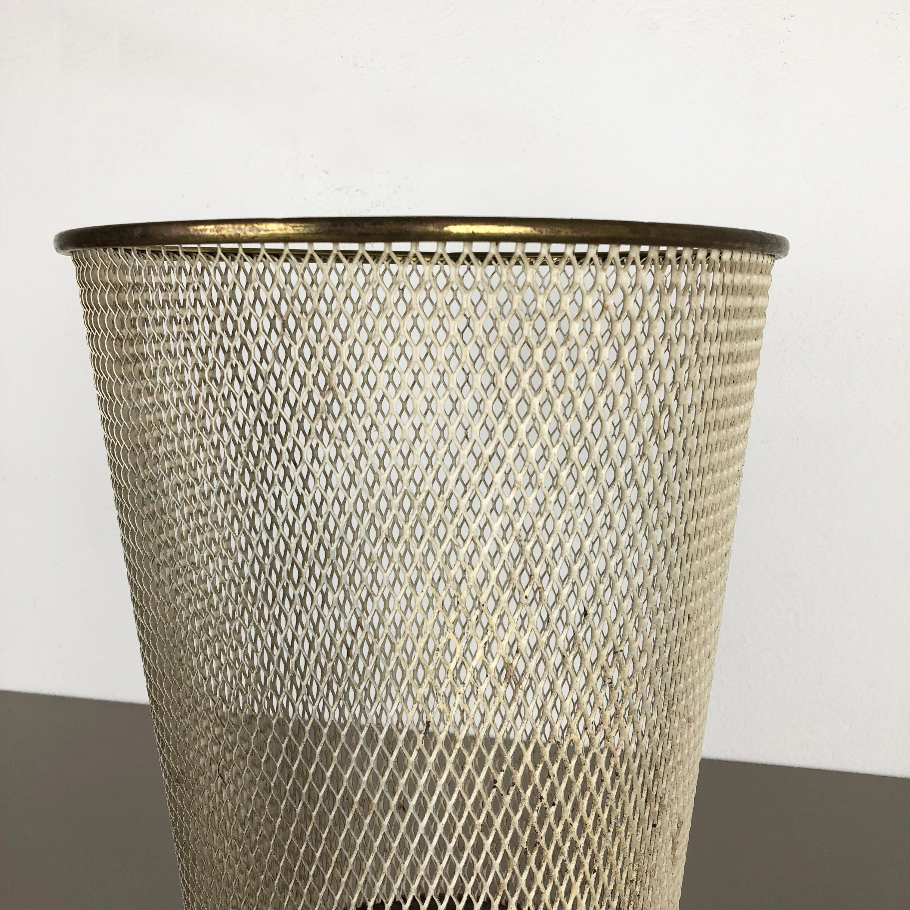 metal waste paper bin