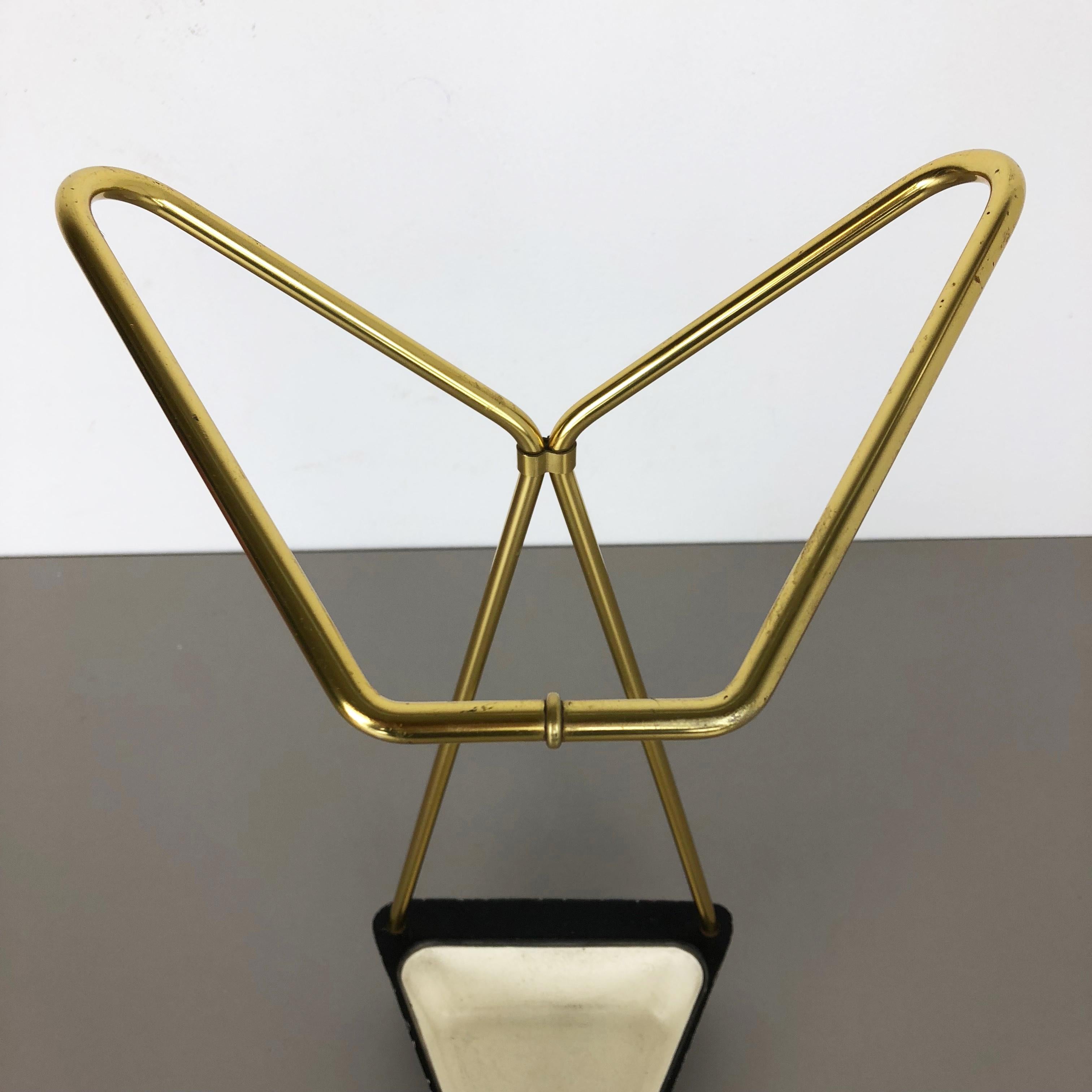 Mid-20th Century Midcentury Metal Brass Umbrella Stand, Germany, 1950s, Nr. 1
