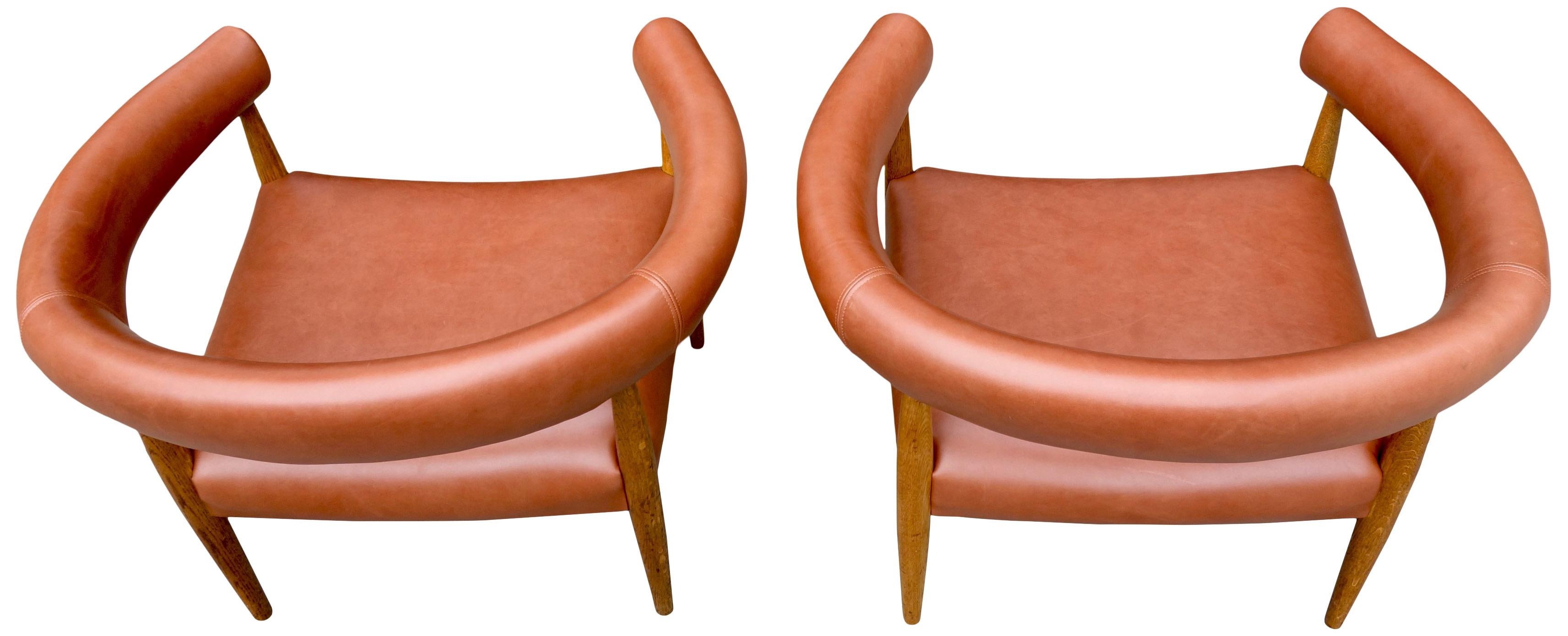 Original Midcentury Nanna Ditzel Ring Chairs  4