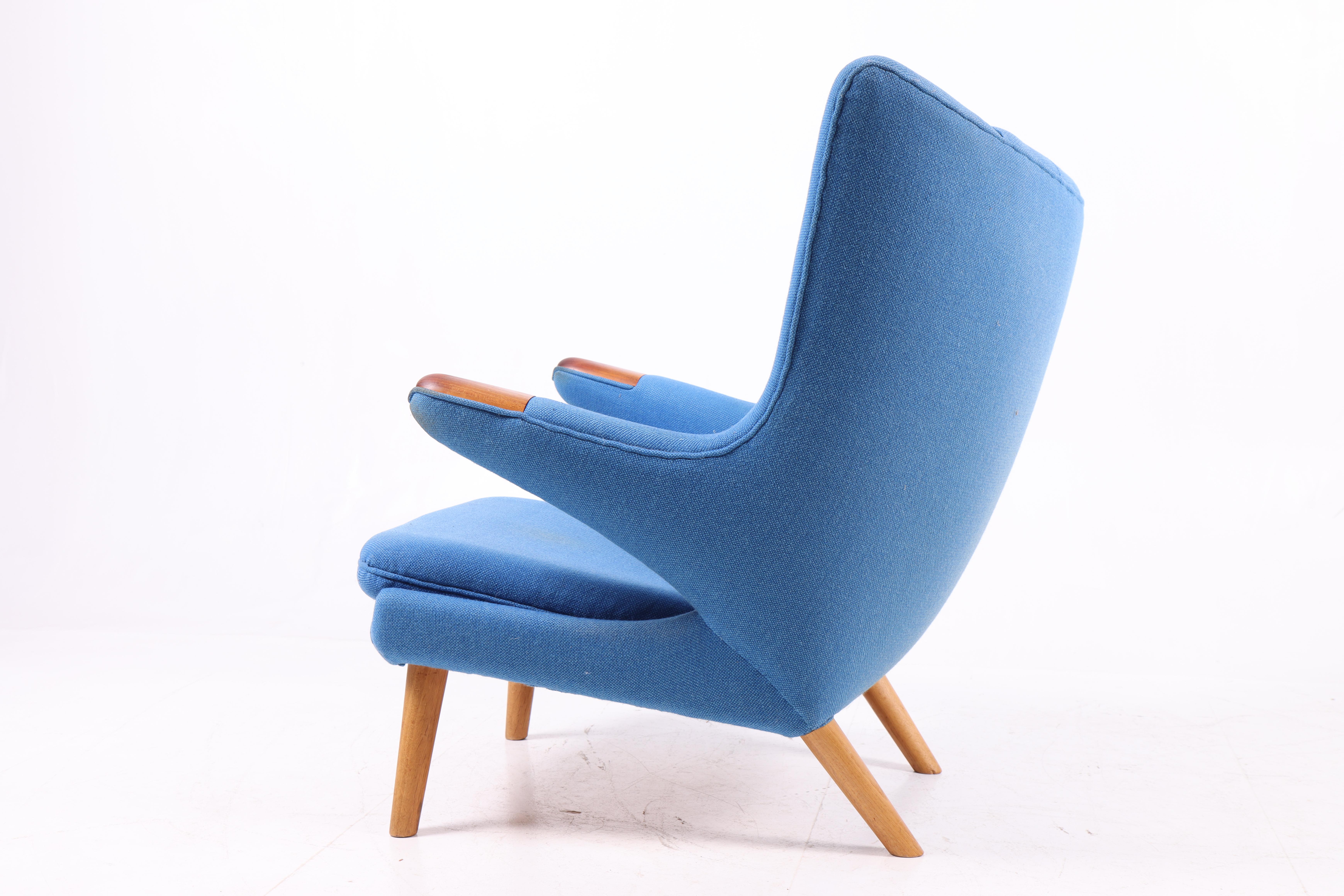 Mid-20th Century Original Midcentury Papa Bear Chair by Wegner, Danish Design, 1960s