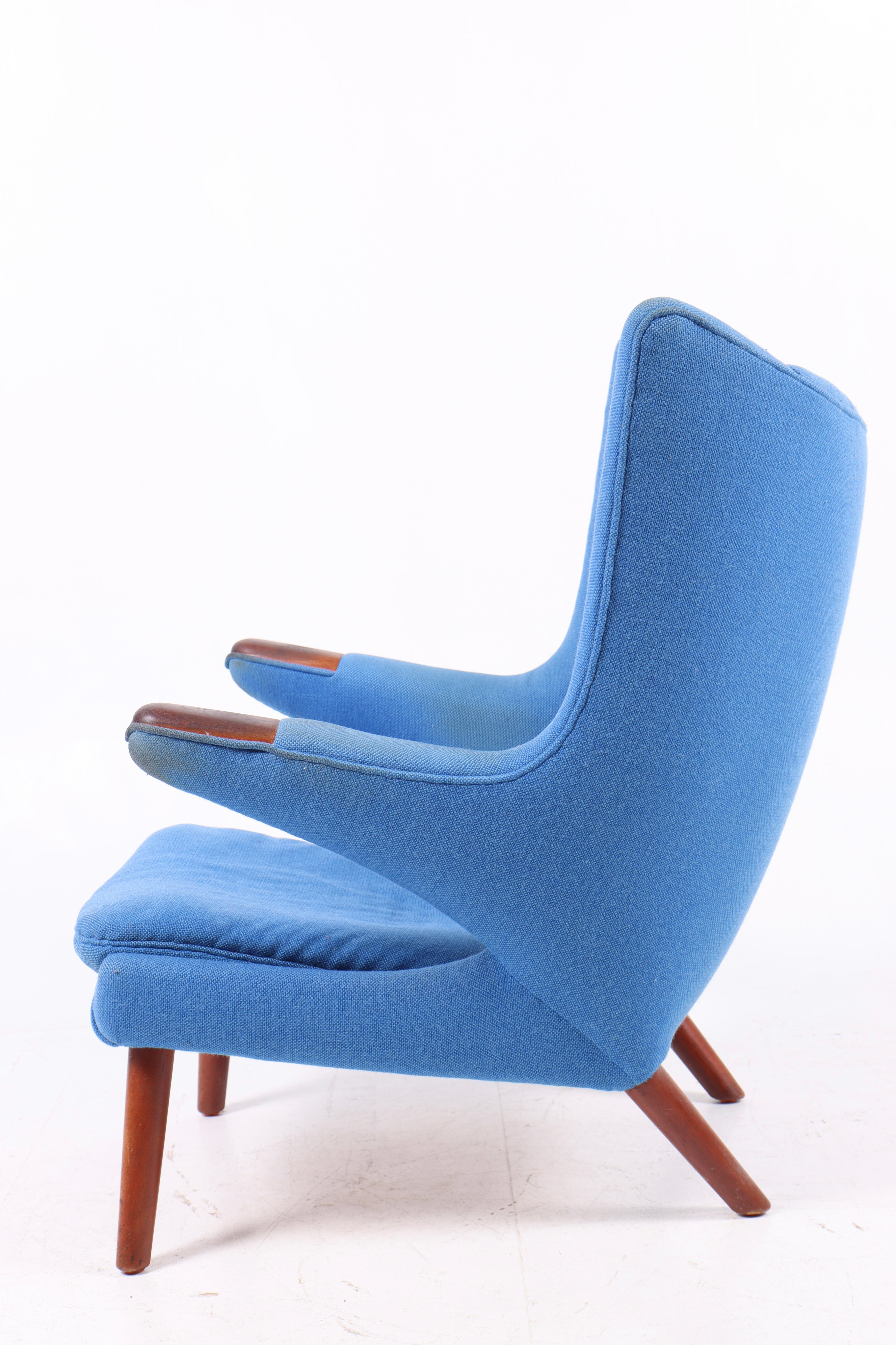 Mid-20th Century Original Midcentury Papa Bear Chair by Wegner, Danish Design, 1960s