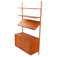 Original Midcentury Poul Cadovius Wandregal Royal Cado 1960 Teak2