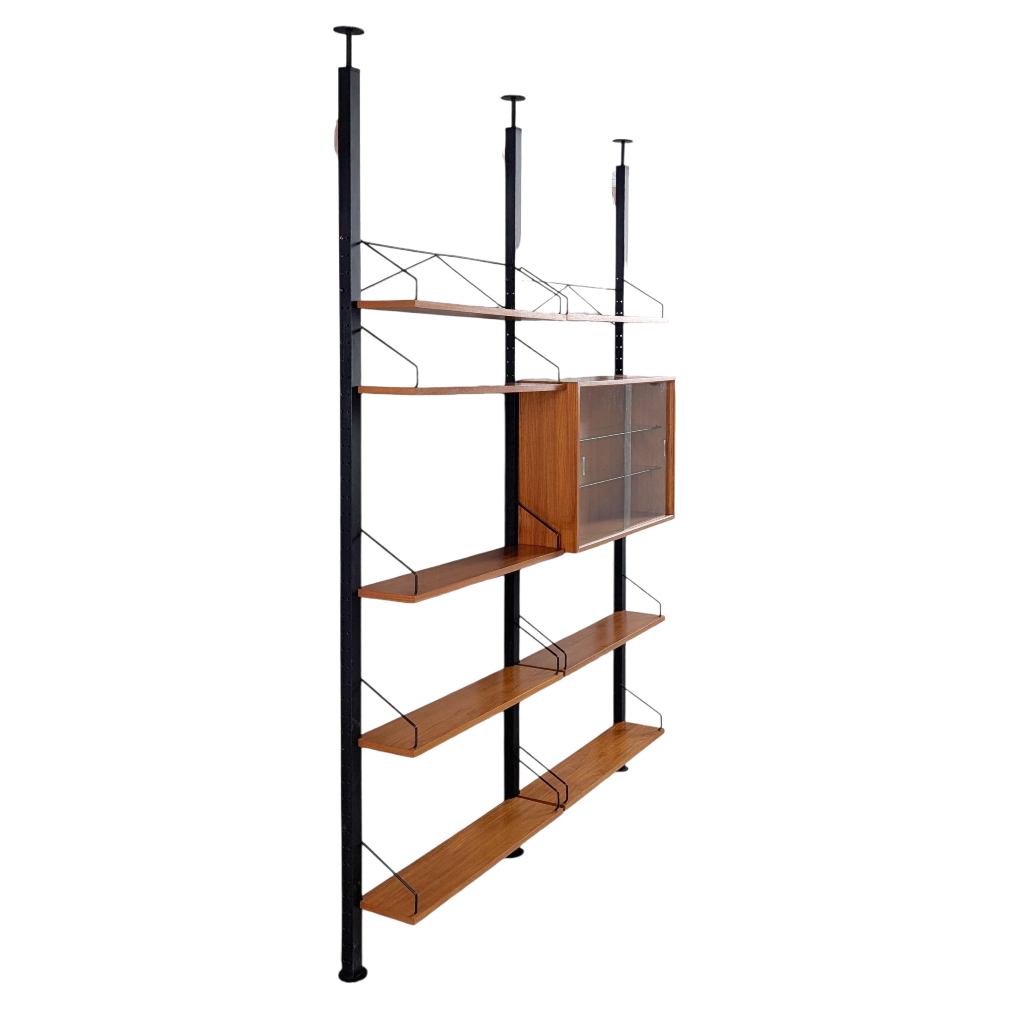 Original Midcentury Poul Cadovius Wandregal Royal Cado 1960 Teak5 For Sale