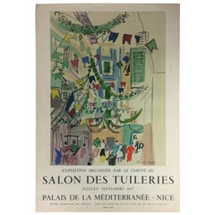 Original Midcentury Raoul Dufy Mourlot Art Poster
