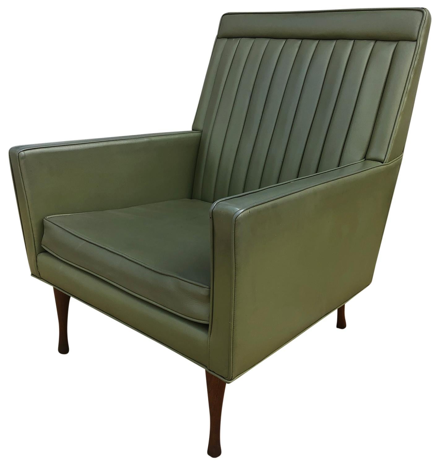 American Original Midcentury Rare Paul McCobb Symmetric Group Lounge Chair Widdicomb