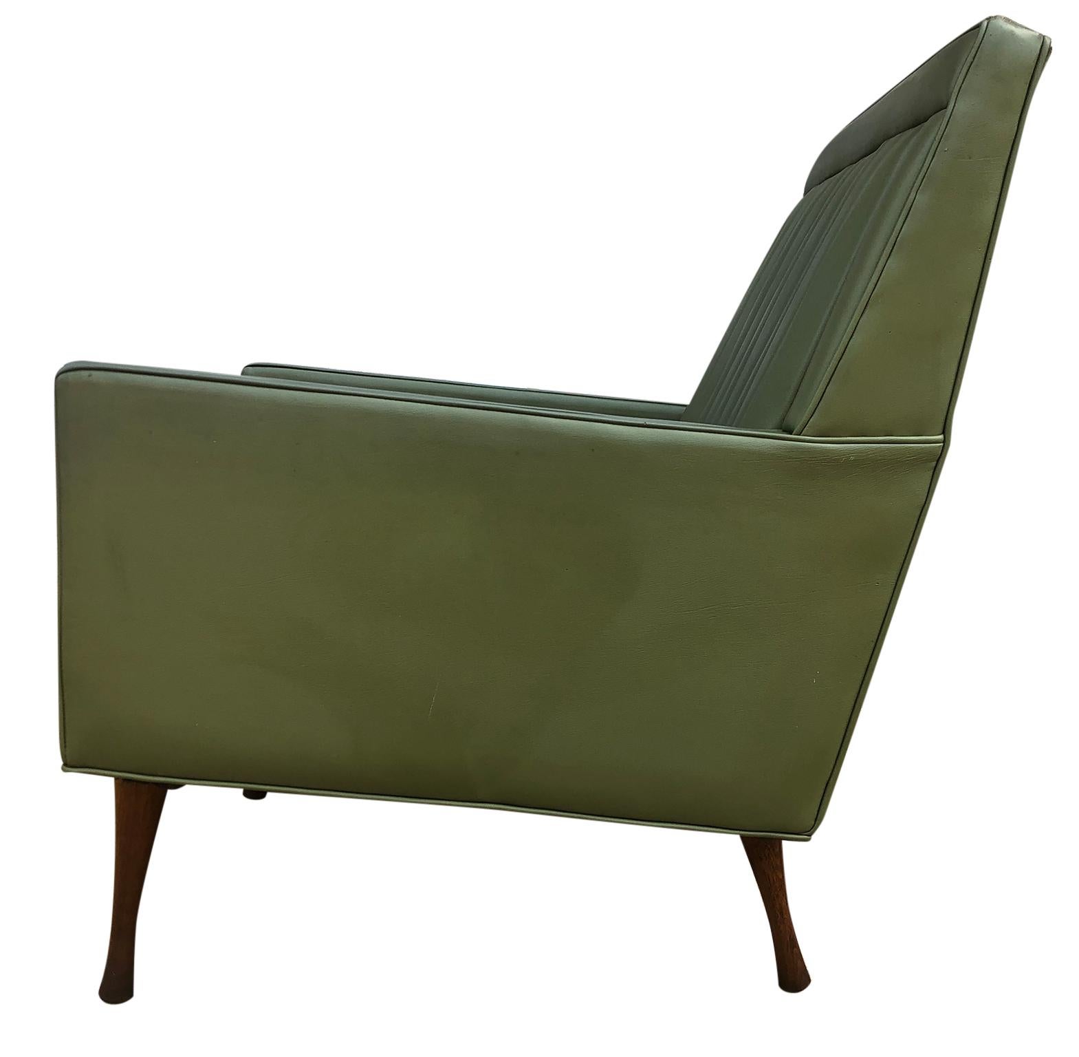 Original Midcentury Rare Paul McCobb Symmetric Group Lounge Chair Widdicomb In Good Condition In BROOKLYN, NY