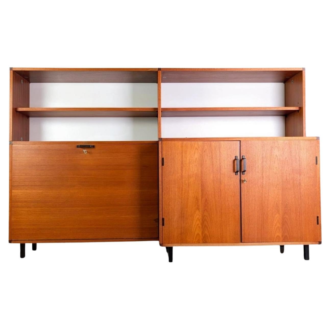 Original Midcentury Regal Pastoe Cees Braakman made to measure For Sale