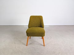 Original Midcentury Sessel Bouclé Cocktailsessel Vintage retro DDR