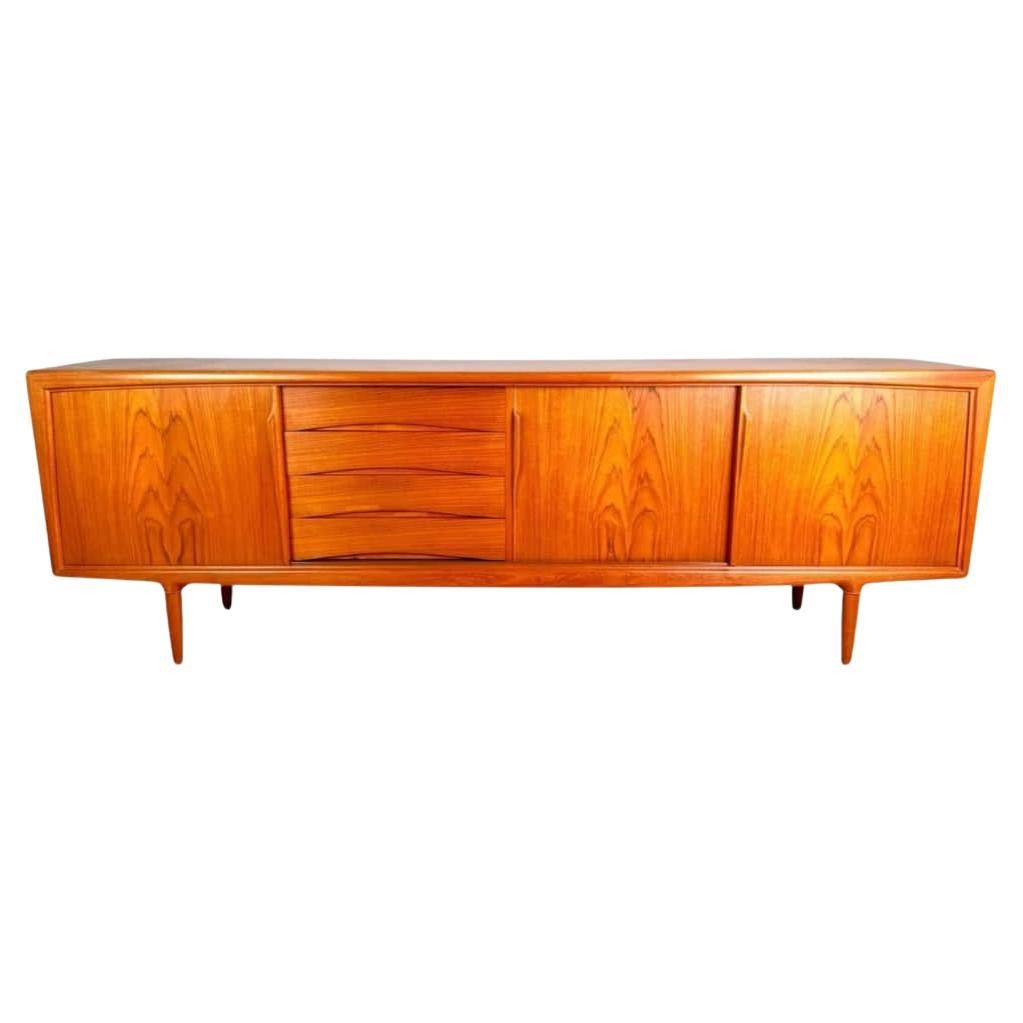 Original Midcentury Sideboard ACO Møbler Gunni Omann Teak en vente