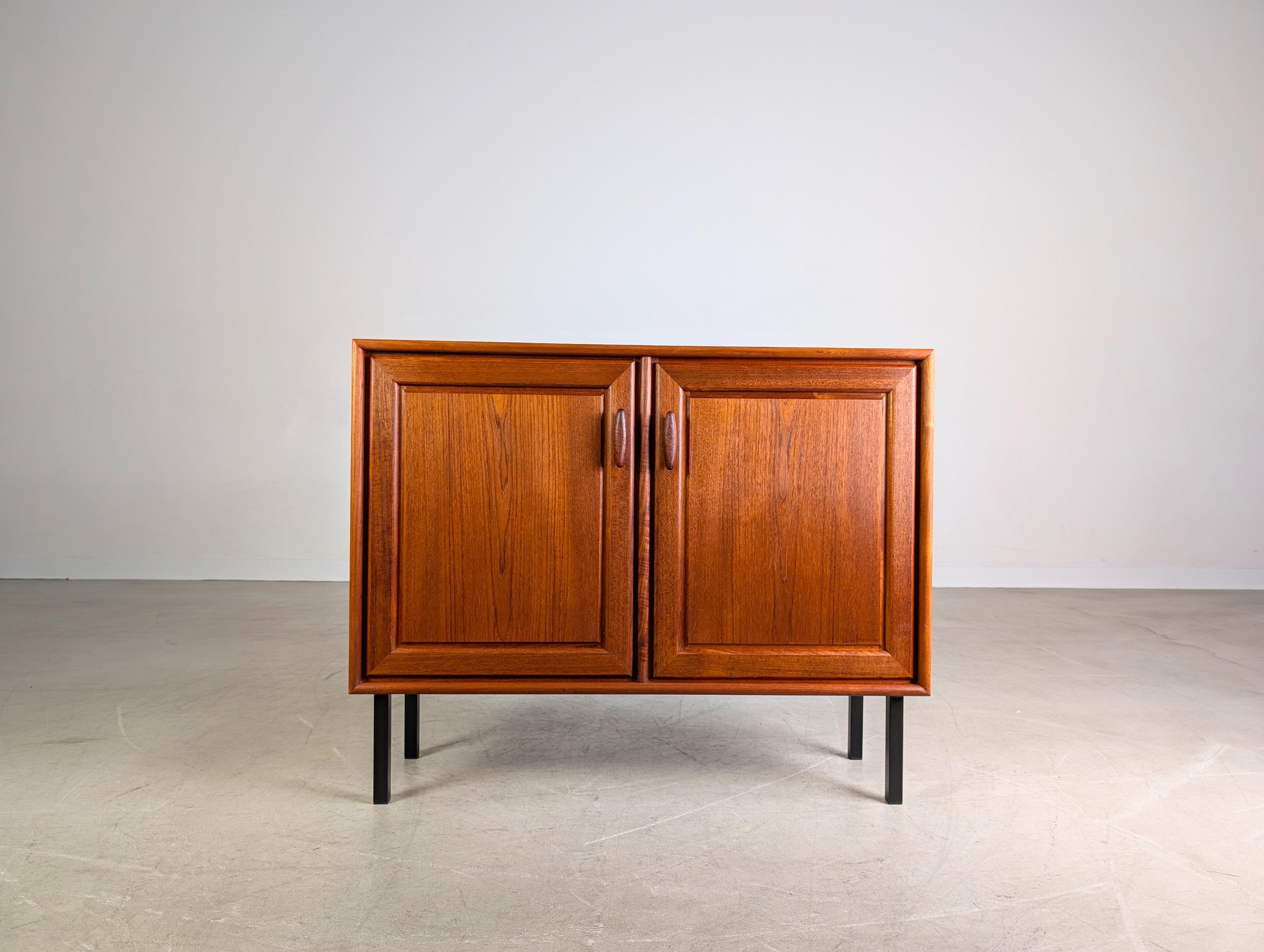 Mid-Century Modern Original Midcentury Sideboard Heinrich Riestenpatt Design Teak 1960 For Sale