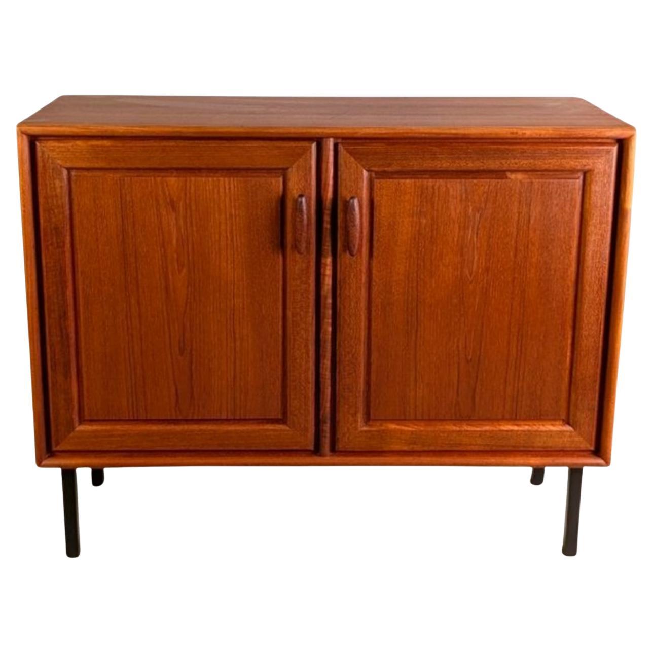 Original Midcentury Sideboard Heinrich Riestenpatt Design Teak 1960 For Sale