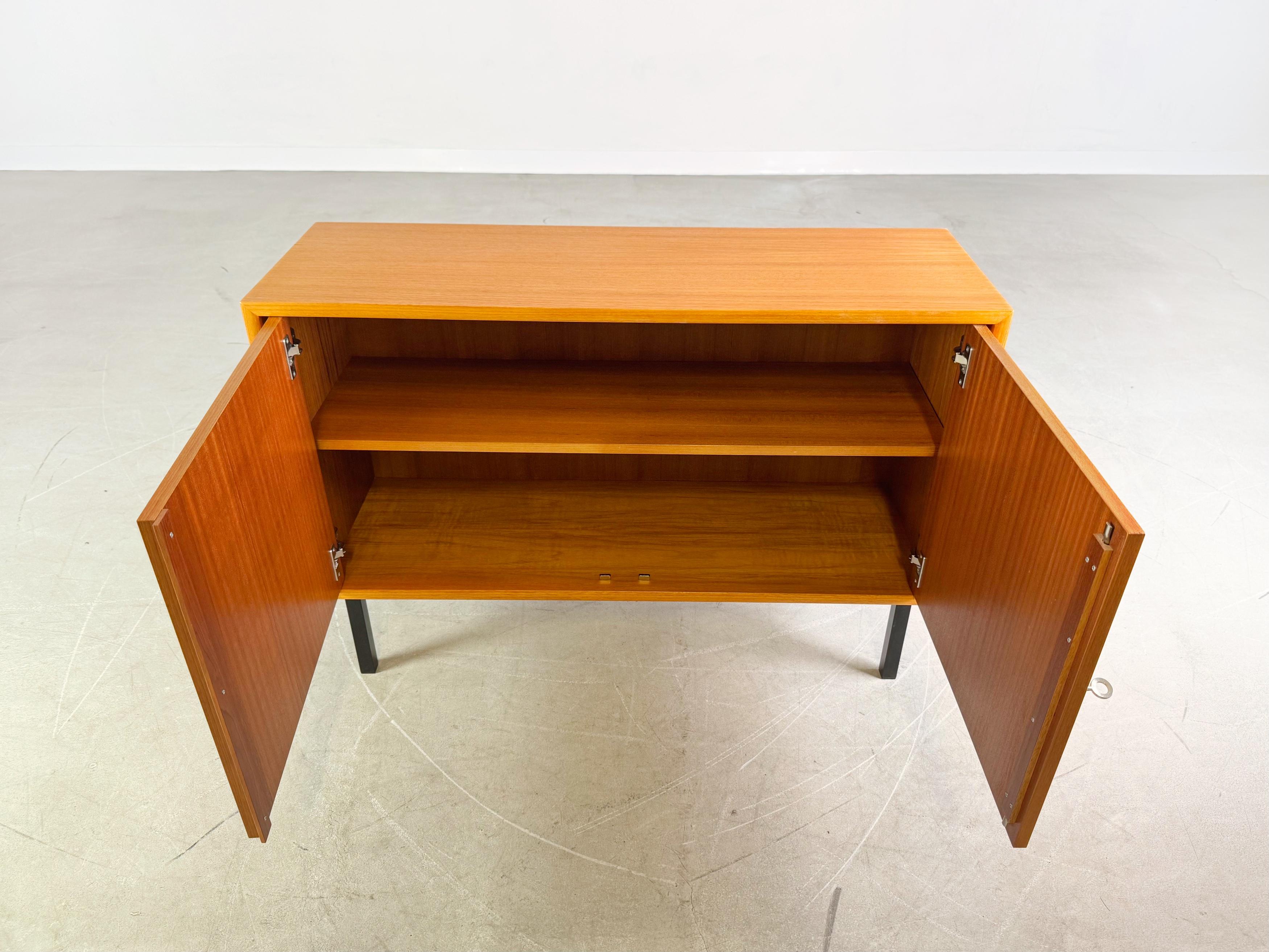 Mid-Century Modern Original Midcentury Sideboard WK Möbel Anrichte Teak Vintage For Sale