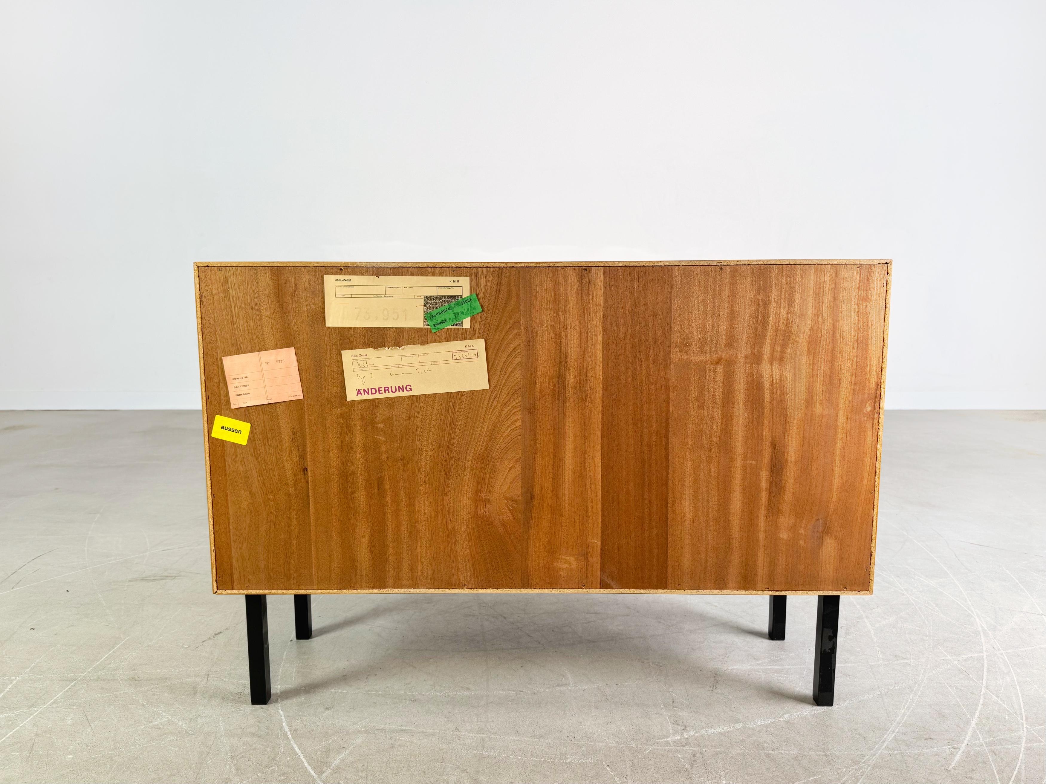 Original Midcentury Sideboard WK Möbel Anrichte Teak Vintage For Sale 1