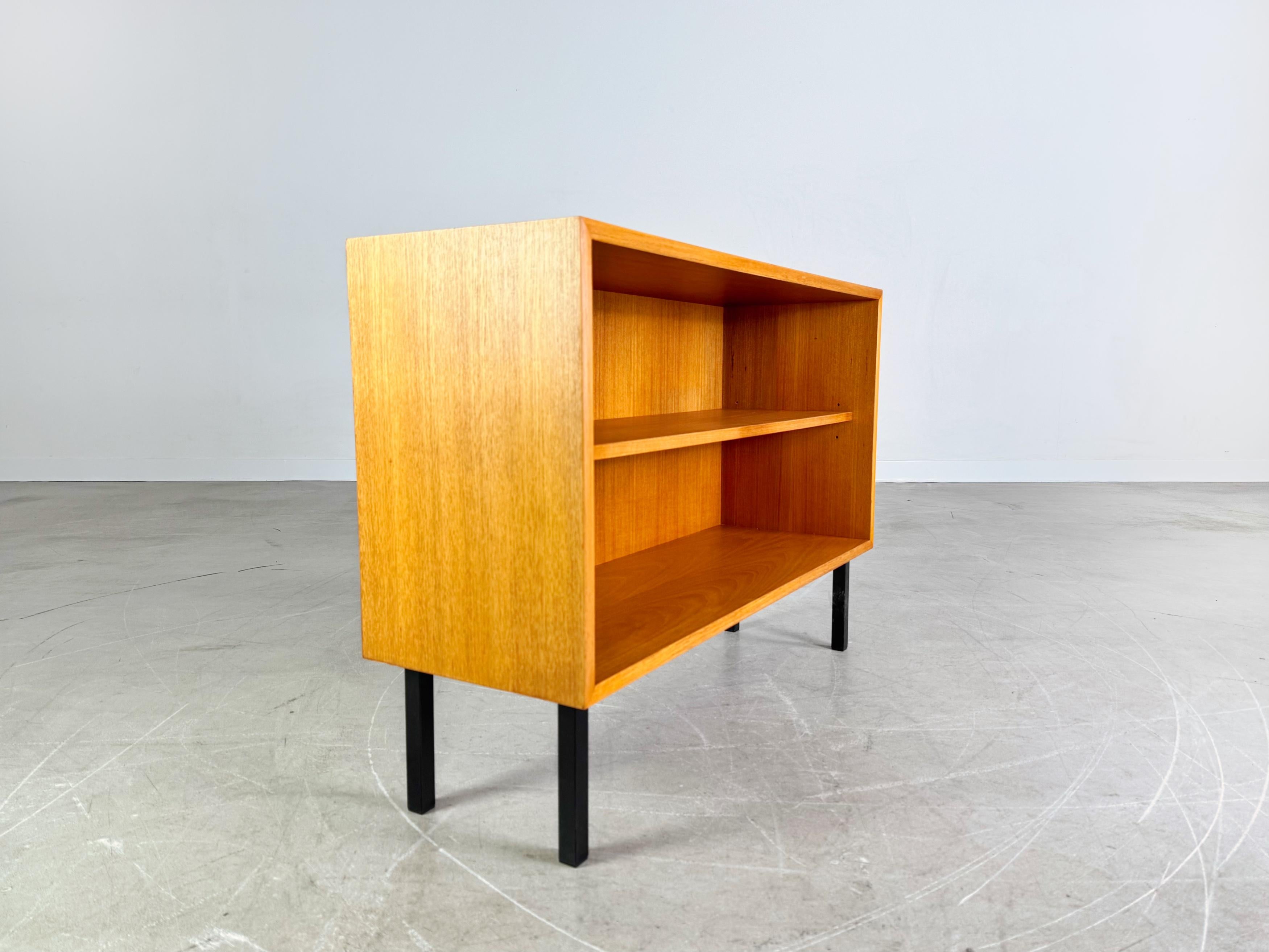 German Original Midcentury Sideboard WK Möbel Lowboard III Teak Vintage For Sale