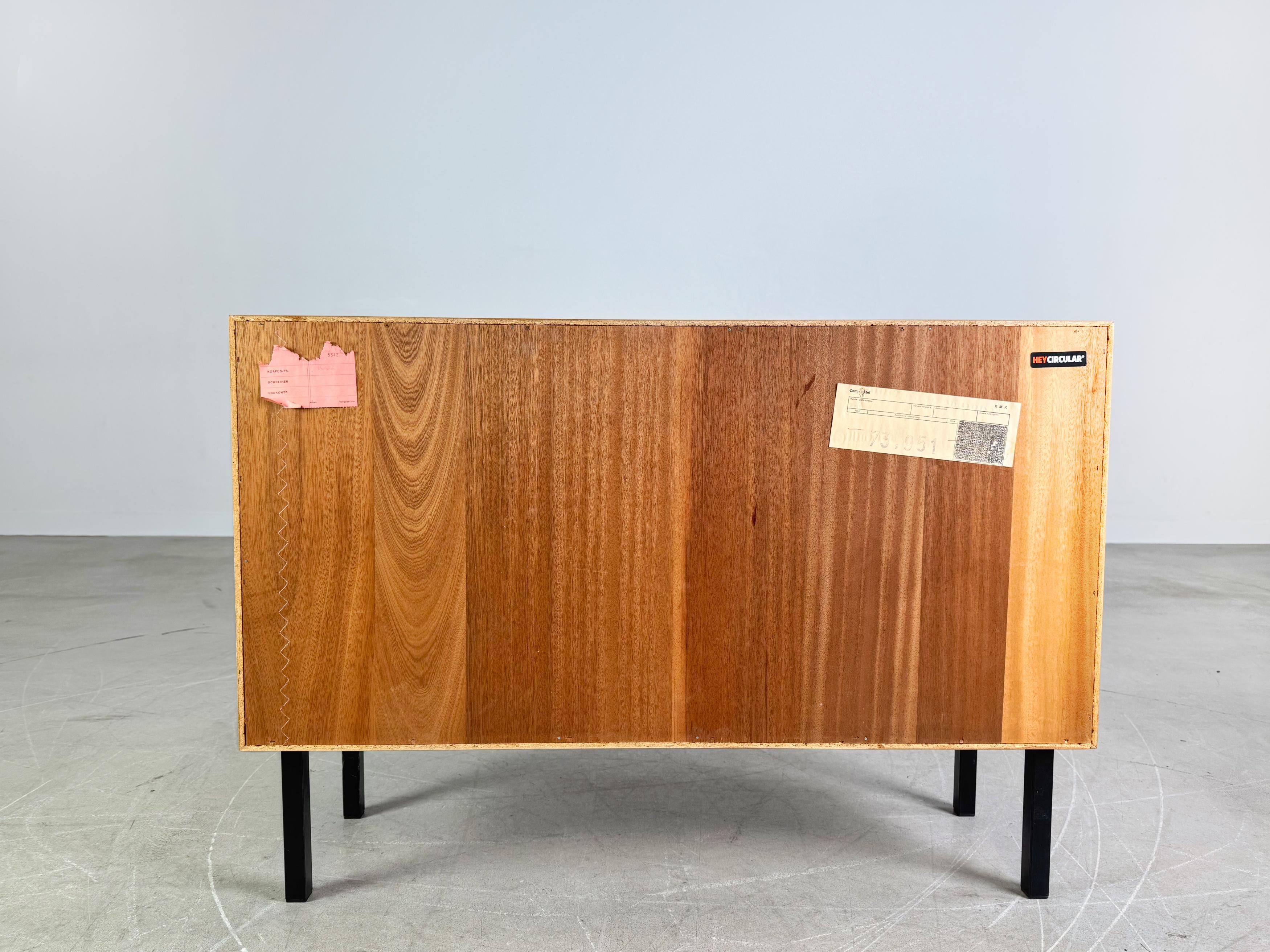 Original Midcentury Sideboard WK Möbel Lowboard III Teak Vintage For Sale 1