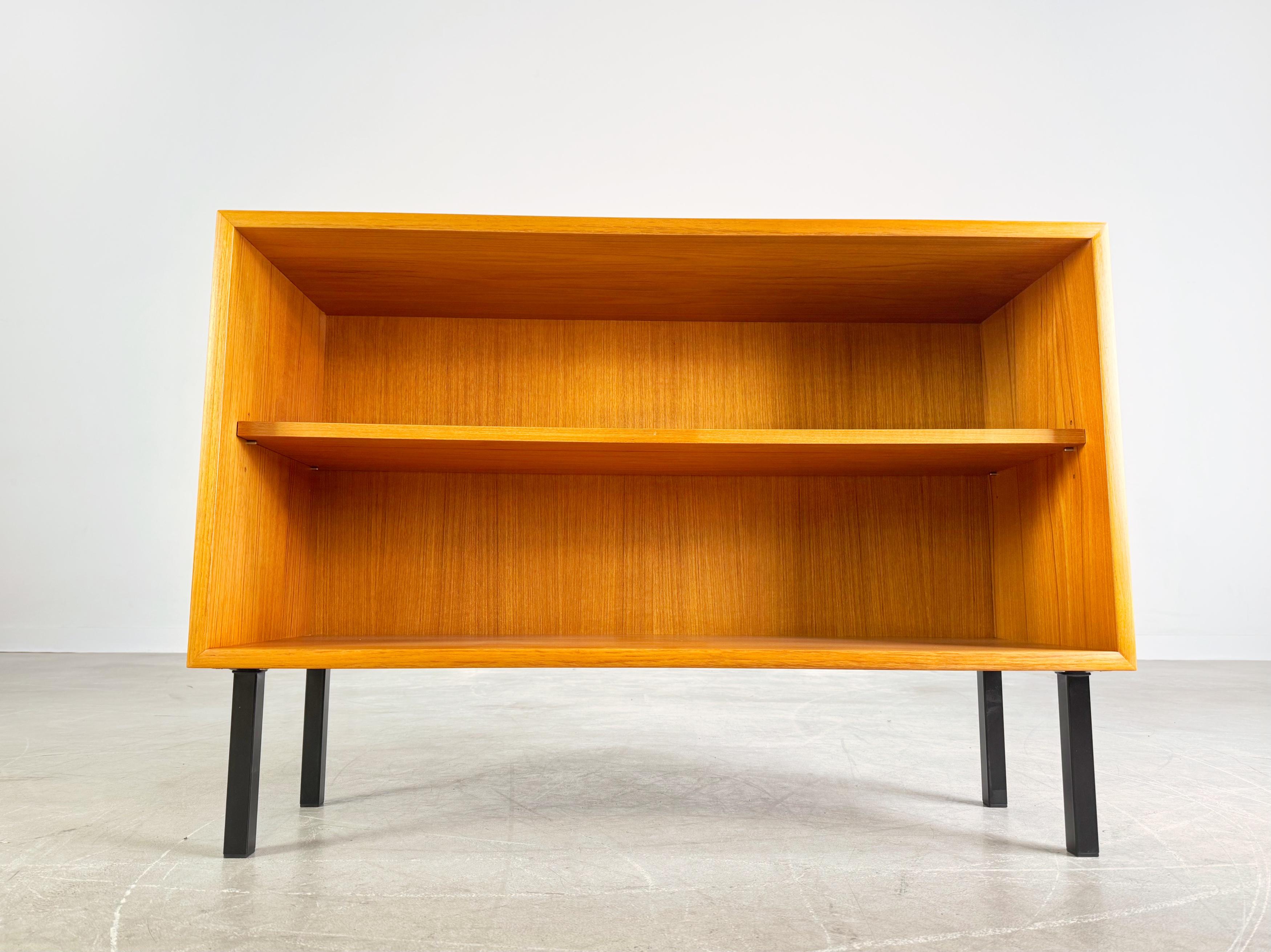 Mid-Century Modern Original Midcentury Sideboard WK Möbel Lowboard Teak Vintage For Sale