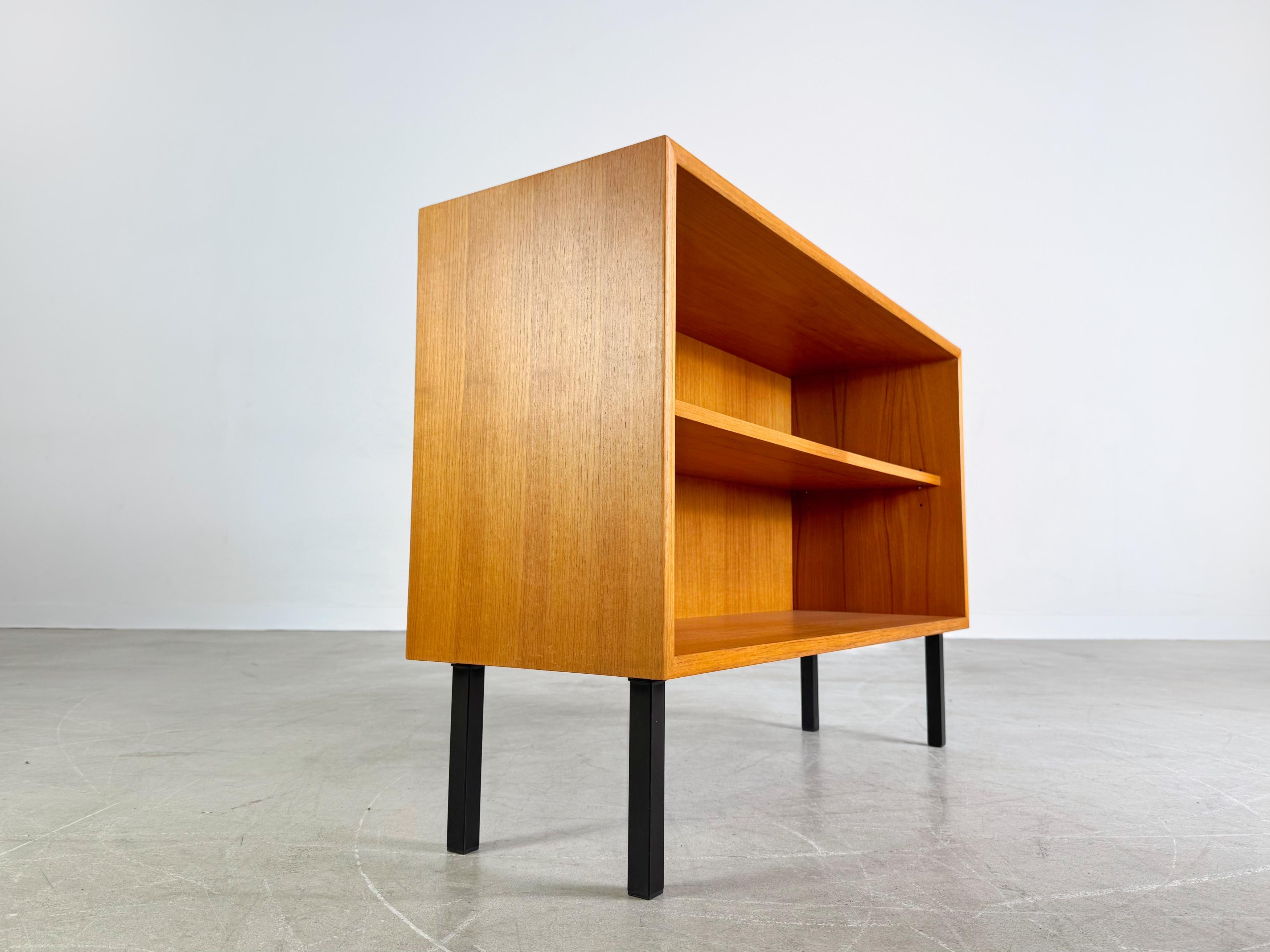 German Original Midcentury Sideboard WK Möbel Lowboard Teak Vintage For Sale