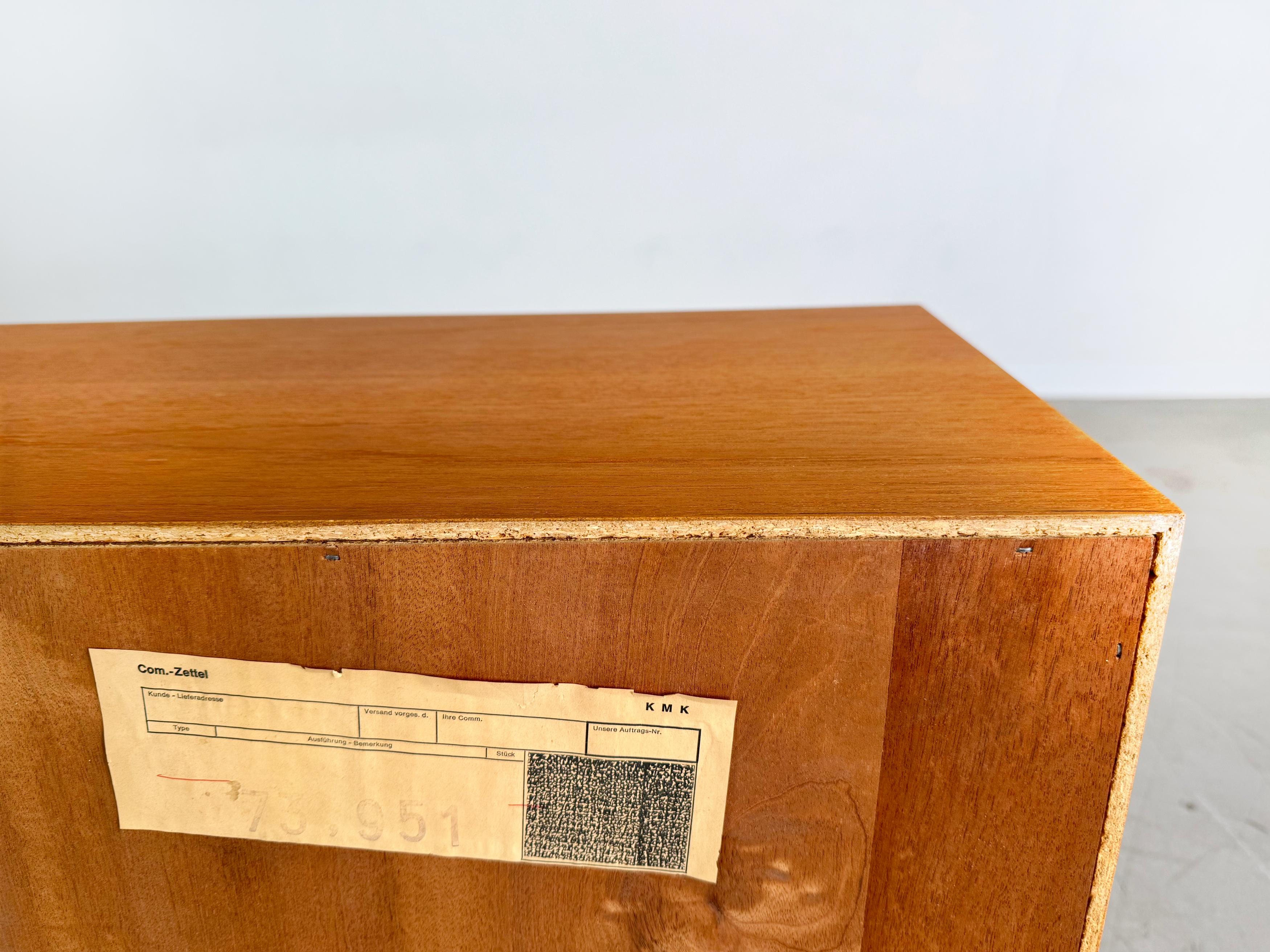Original Midcentury Sideboard WK Möbel Lowboard Teak Vintage For Sale 1