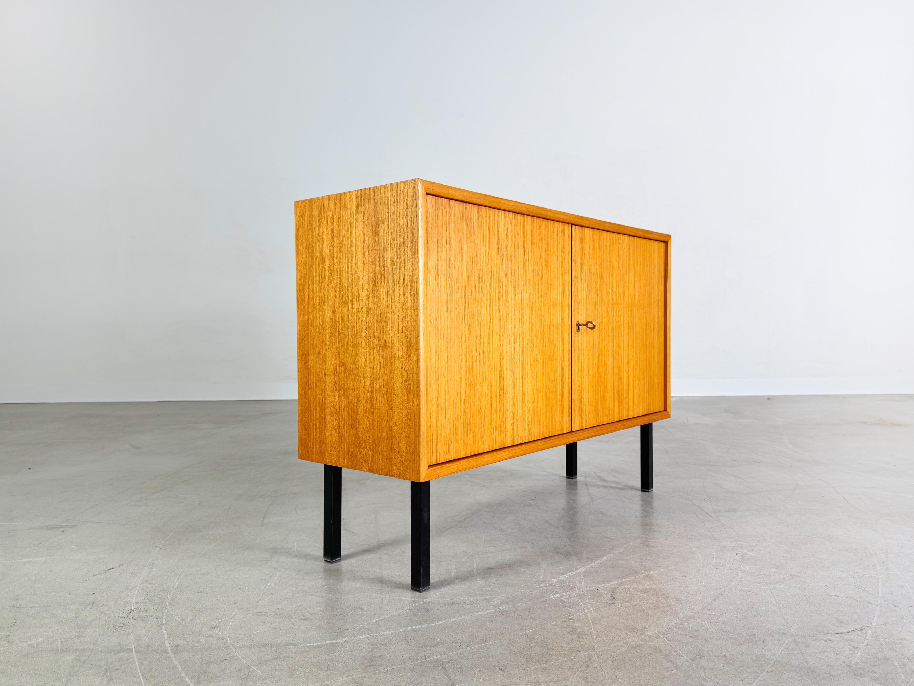 Mid-20th Century Original Midcentury Sideboard WK Möbel Lowboard Teak Vintage II For Sale