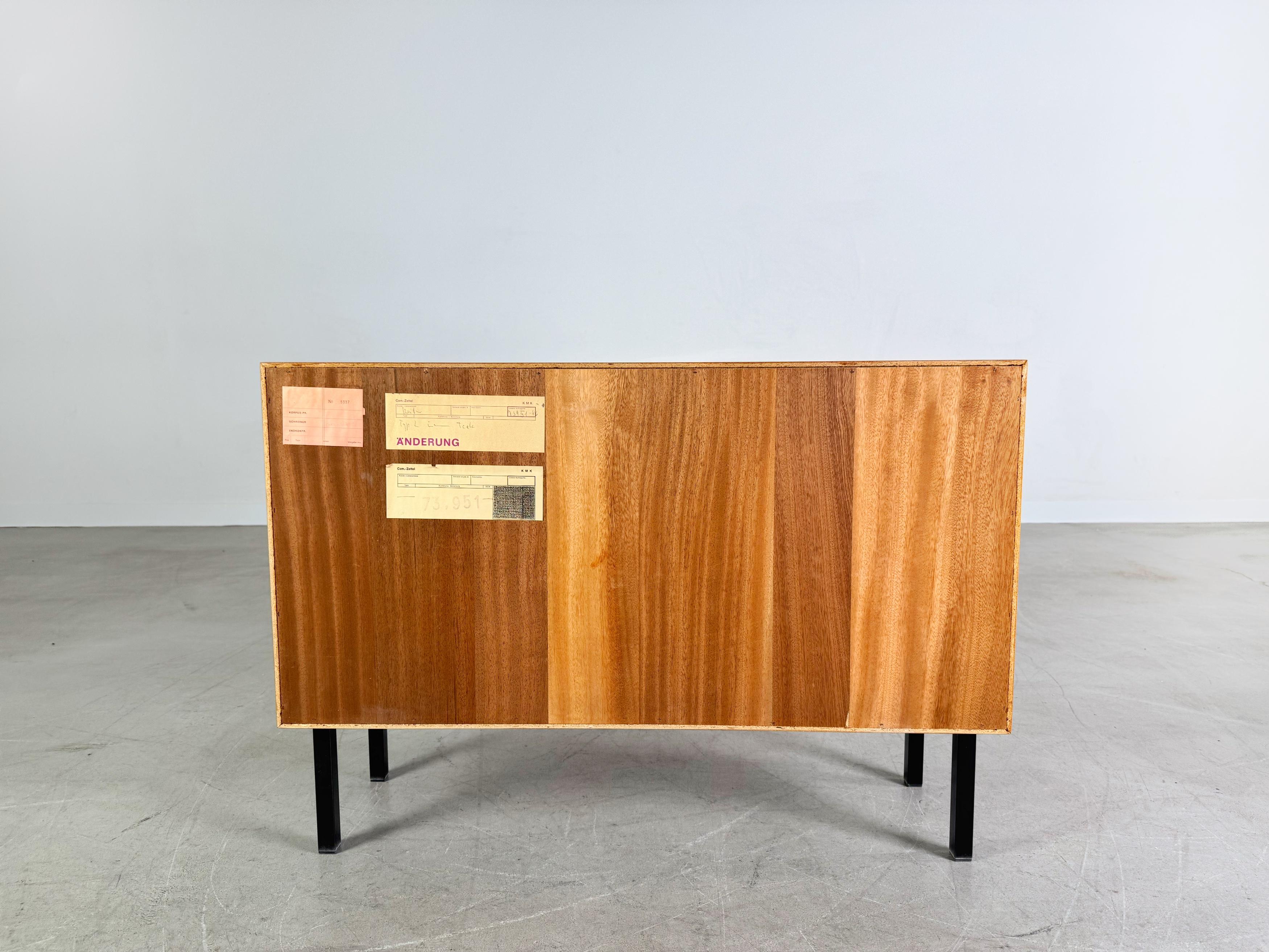 Original Midcentury Sideboard WK Möbel Lowboard Teak Vintage II For Sale 1