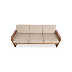 Original-Sofa aus der Mitte des Jahrhunderts – Dyrlund Vintage-Sofa, dänisches Design, Teakholz