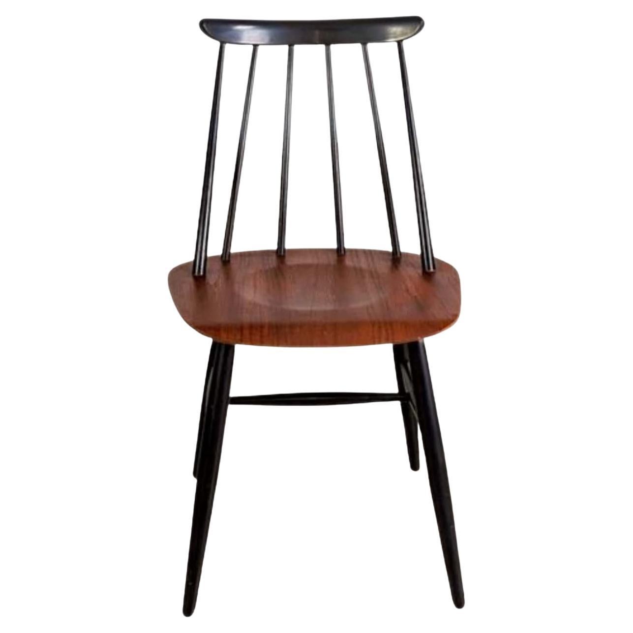 Original Midcentury Stuhl Asko Finnland Ilmari Tapiovaara Teak