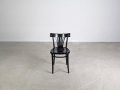 Original Midcentury Stuhl ZPM Radomsko Kaffeehausstuhl Bugholz